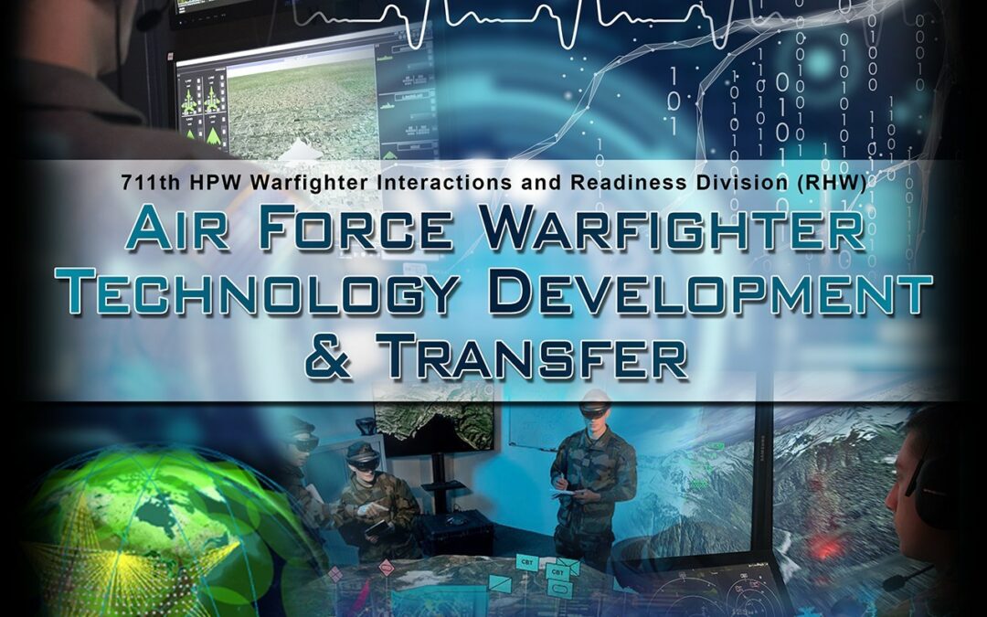 711th HPW Warfighter Interactions and Readiness Division - Air Force War Fighter Technology Development & Transfer Photo